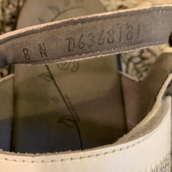 SAS TRIPAD COMFORT ORTHOPEDIC WHITE & SILVER SANDAL SIZE 8 - Picture 7 of 7